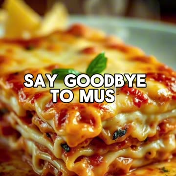 LASAGNA BOTTOM CRISPY? (THE CHEESE FIRST TRICK!) 🧀🍝🔥