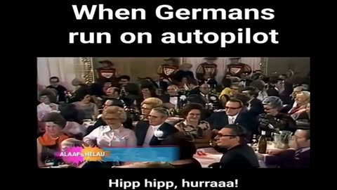 When Germans run on autopilot