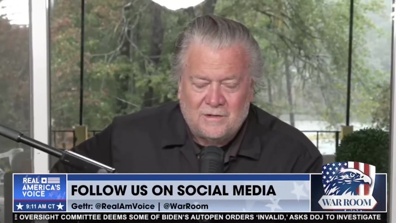 BANNON: House Oversight ruling that none of Biden’s executive orders or pardons signed by autopen