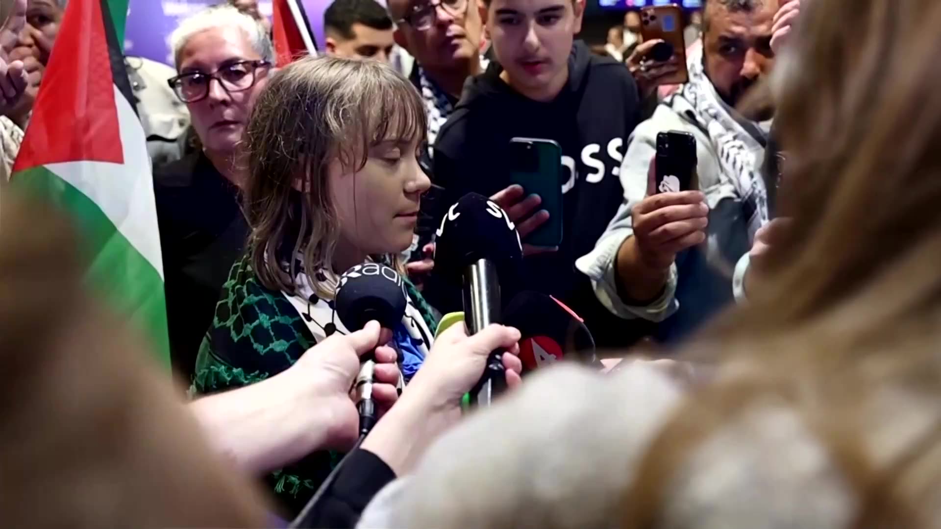 Greta Thunberg arrives home in Sweden after deportation from Israel