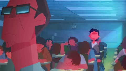 (4K) Afternoon Class - A Short Animated Film