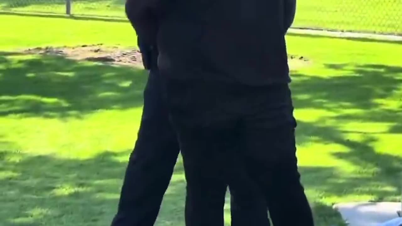 Leftists Assaults Conservative Protester with a Transgender Flag