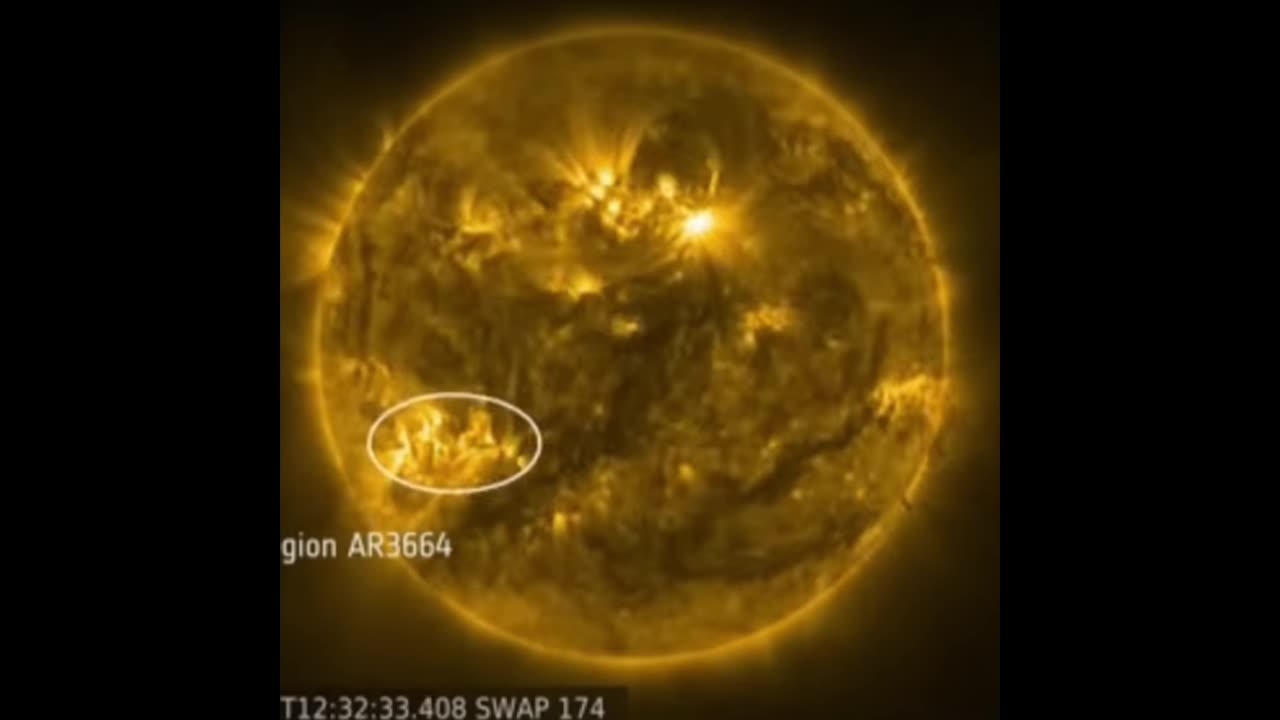 Earth Hit by Massive Solar Ejection