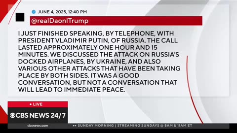 Trump and Putin Discuss Ukraine