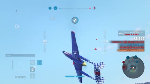 World Of Warplanes Bird of Prey or Just Lucky? The XP-54 Decides!