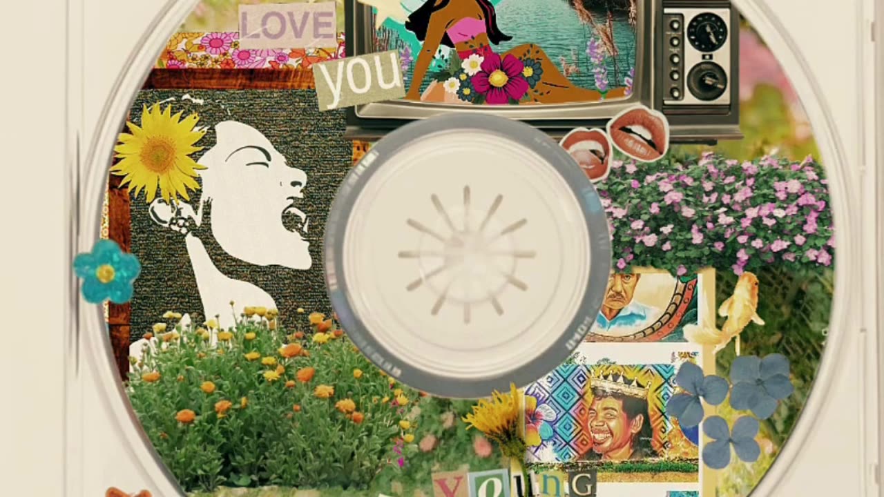 Aesthetically Me: Selfie Floral Nature Photography Cinematic Animated Retro Scrapbook Collage Video
