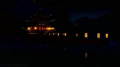 Night Symphony - Cicadas, Frog Choir and Babbling Brook / Allow Yourself a Deep and Peaceful Sleep