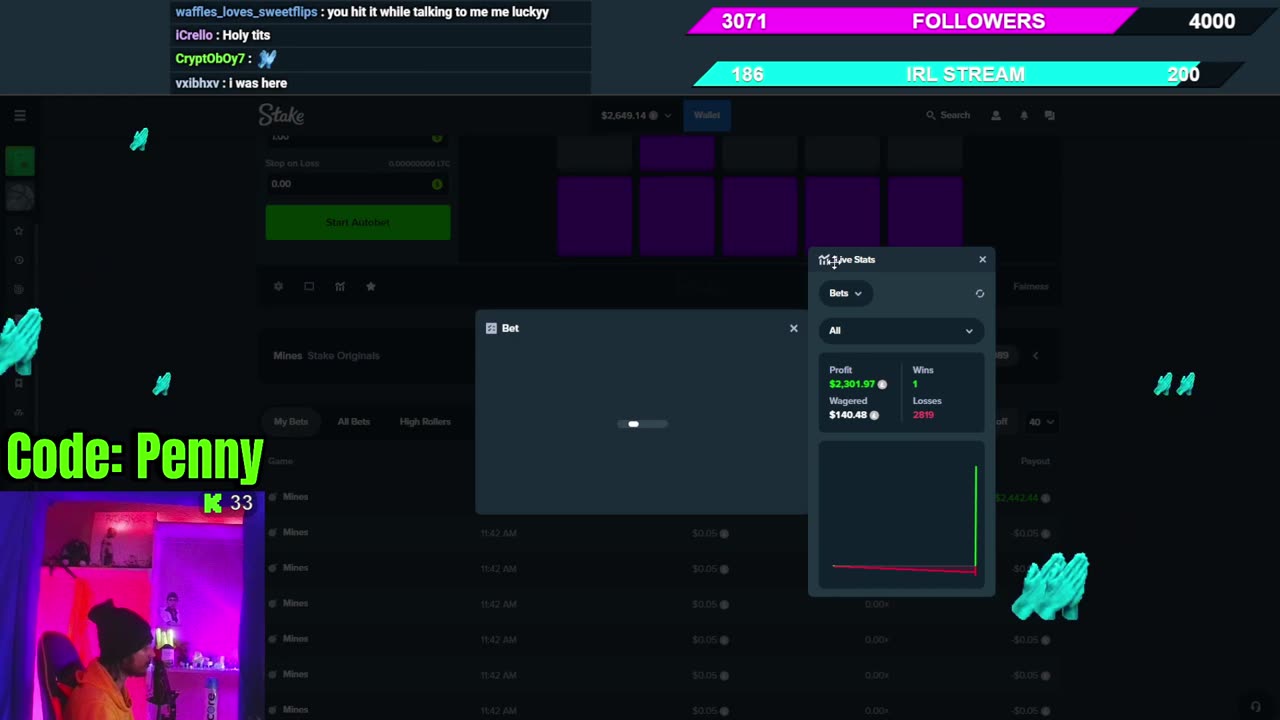 INSANE 49,000X WIN ON MINES | STAKE LIVE