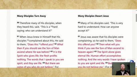 05/06/25 - Bible Study (John 6:60-71)