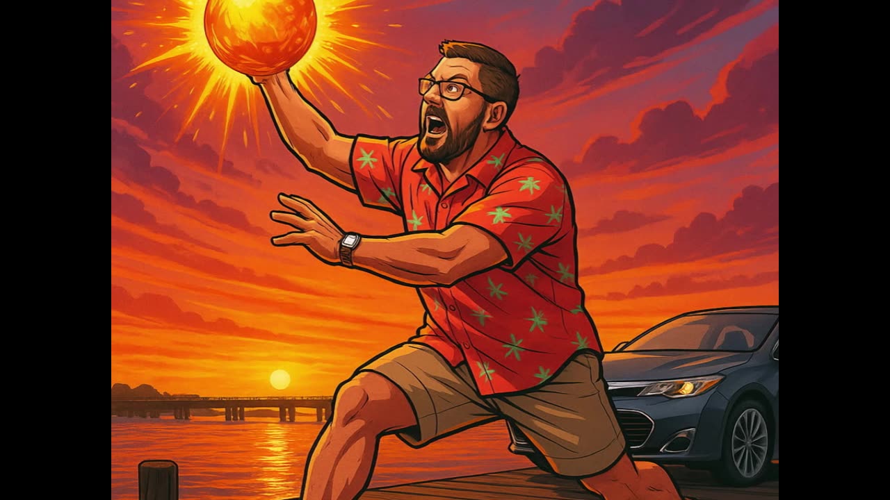 Sun Toss through the moon