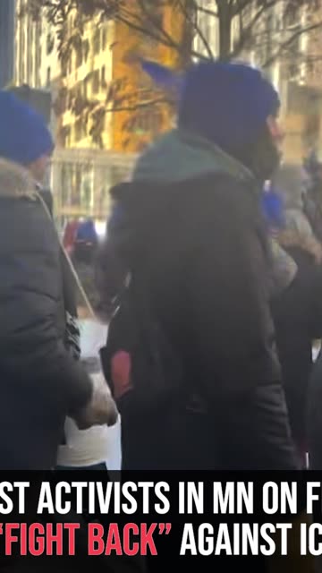 Leftist Activists in Minneapolis: "Fight Back" Against ICE