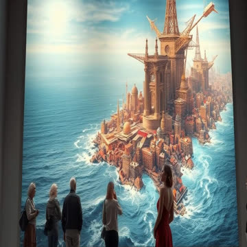 AI Images: A Call From Another Dimension? ️ #shorts