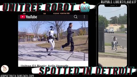 🤖Bionic Unitree Robot Spotted in Detroit