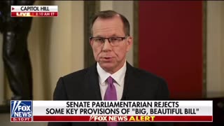 What is the Senate doing about the big beautiful bill?
