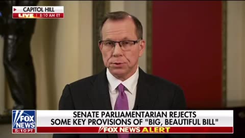 What is the Senate doing about the big beautiful bill?