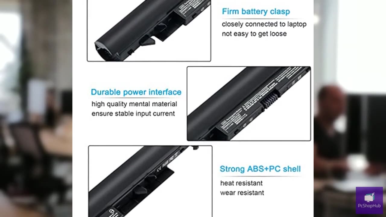 IEFUU New Replacement 919700-850 JC03 JC04 Laptop Battery Replacement for Hp 15-