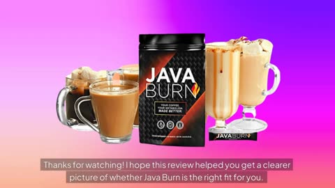 Java Burn: Lose Weight Without Dieting? (MUST TRY)