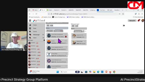 Precinct Strategy Communications & Collaboration Platform. Dan Schultz August 20 2025