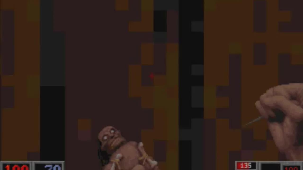 Blood (Monolith 1997) Walkthrough - E4M4 : Crystal Lake