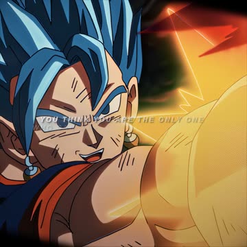 vegito knows no fear X