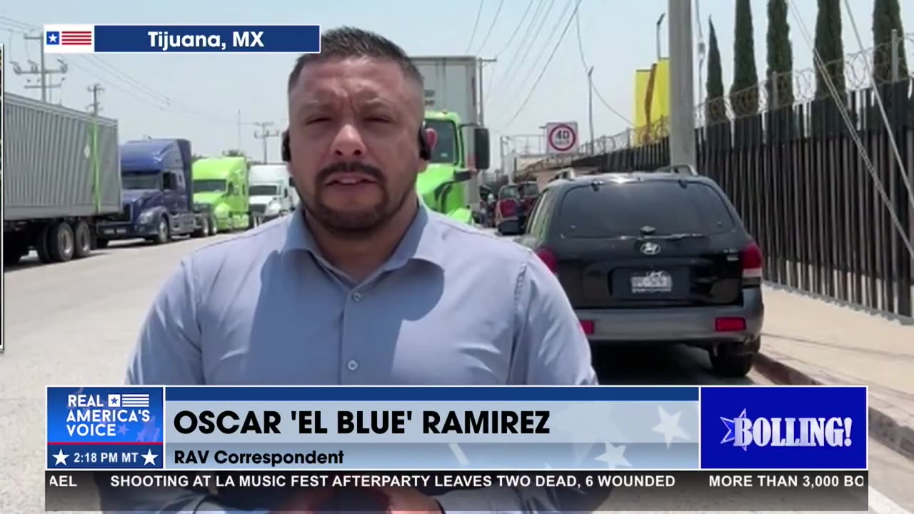 THOROUGH INSPECTIONS OF TRUCKS COMING IN FROM MEXICO