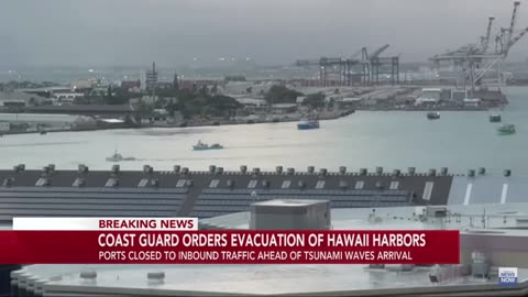 Hawaii News Now TSUNAMI UPDATE AT 3:45 AM ET