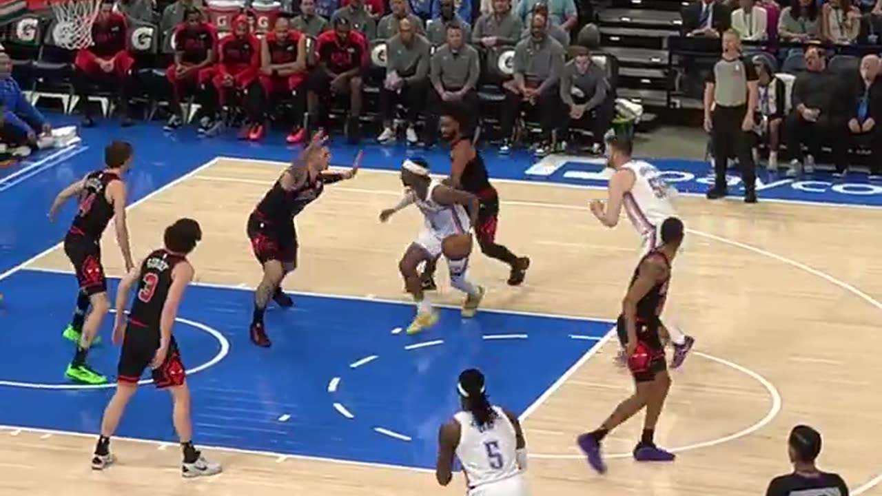 NBA - SGA SHOWING OFF THE HANDLE PACKAGE 😮‍💨