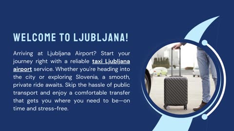 Smooth Rides Await: Your Ultimate Guide to Taxi Ljubljana Airport Services!