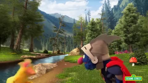 Sesame Street: Super Grover Helps a Duck to a Party Super Grover 2.0