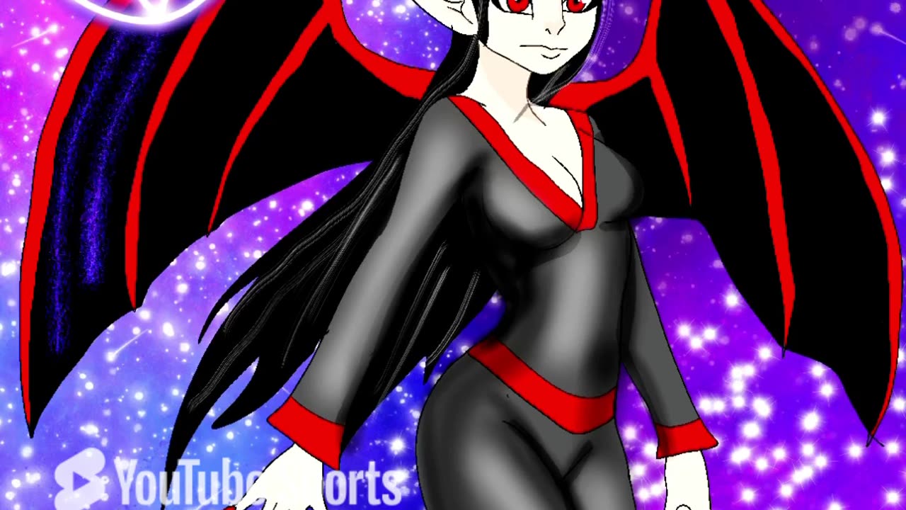 Oc speedpaint vampire who creates worlds