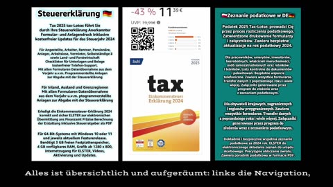 Tax in Germany (SteuerErklärung)