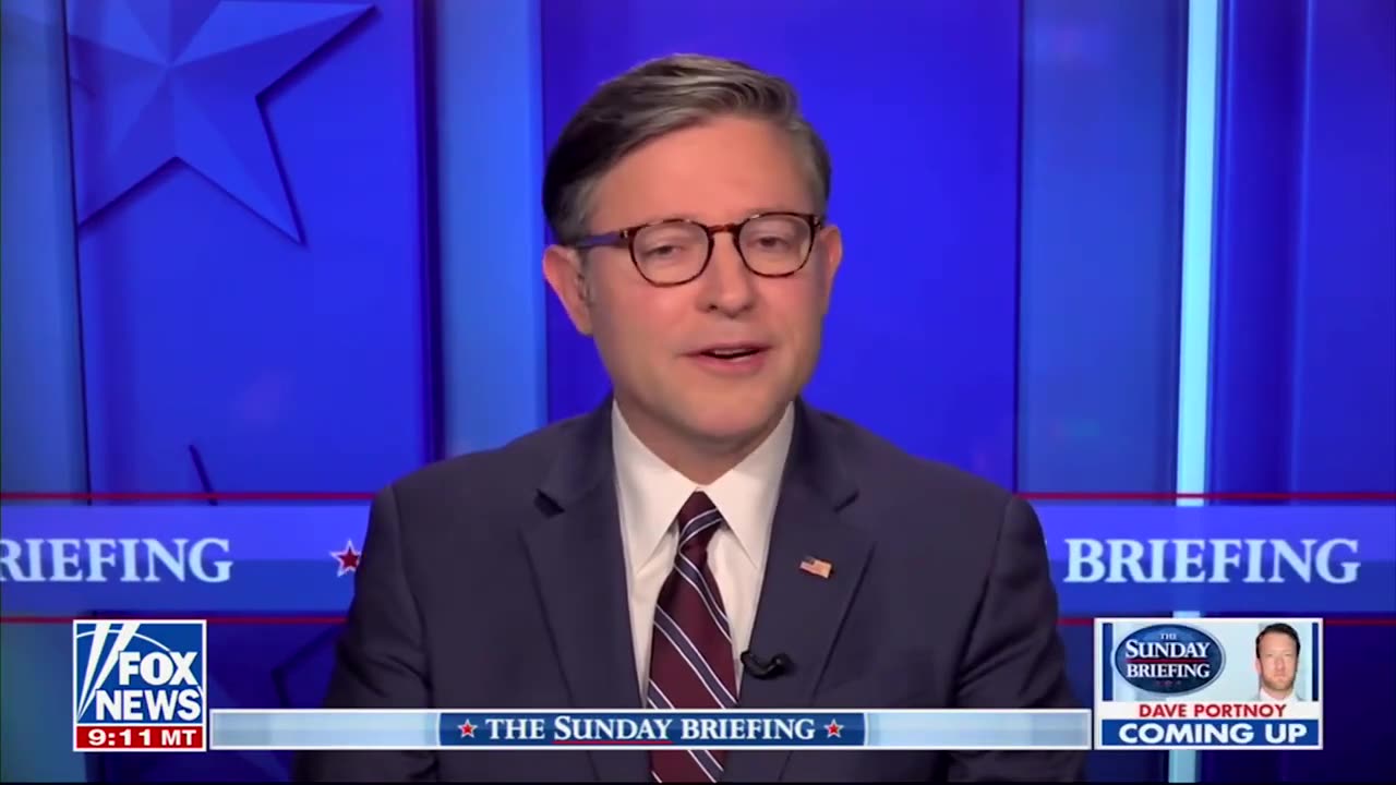 Speaker Johnson Joins The Sunday Briefing on Fox News