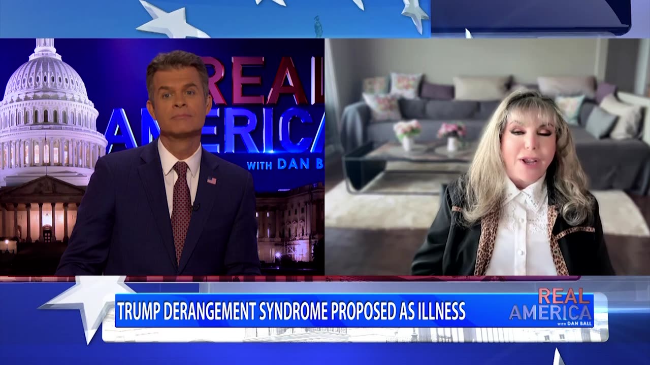 REAL AMERICA - Dan Ball W/ Dr. Carole Liberman, Psychology Of Trump Derangement Syndrome, 3/24/25