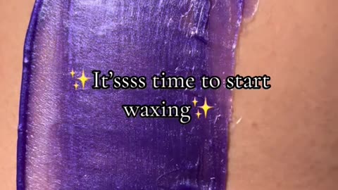 Leg Waxing with Sexy Smooth Purple Seduction Hard Wax | @prettyglowbyjo