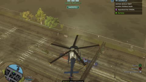 The Precinct Helicopter Chase