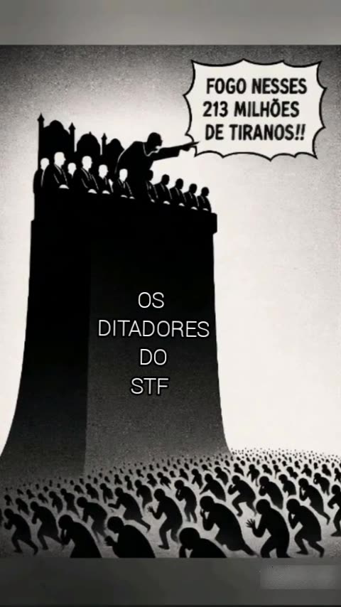 OS DITADORES DO STF NO BRASIL 2025