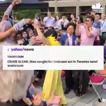 Should Toronto mayor Olivia Chow spend less time dancing & do something about Toronto’s crime?