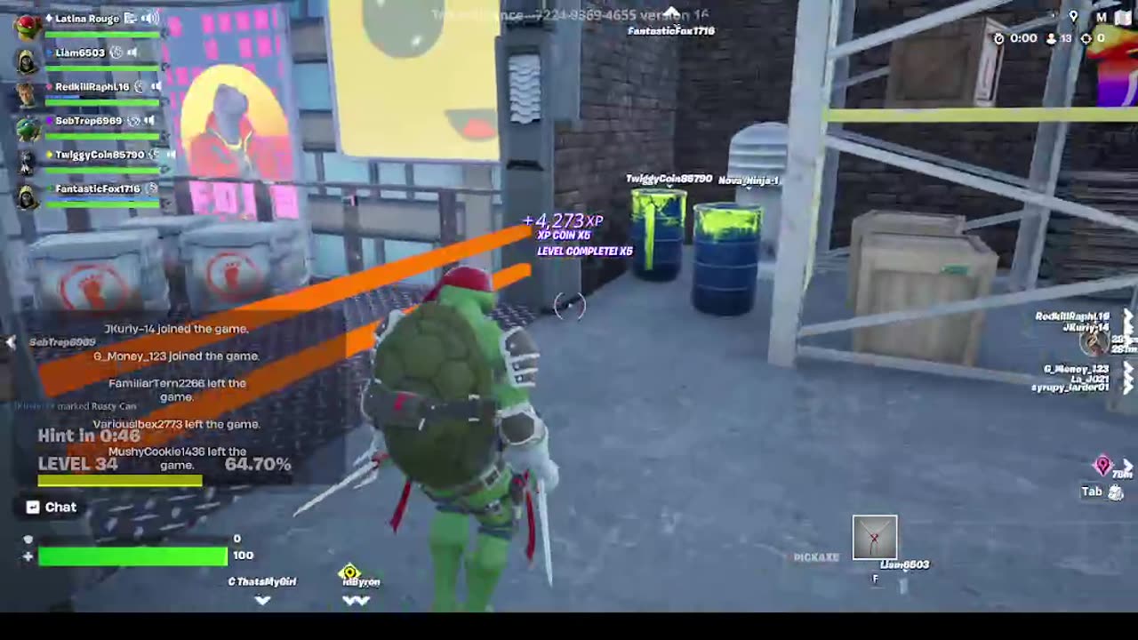Fortnite TMNT Day