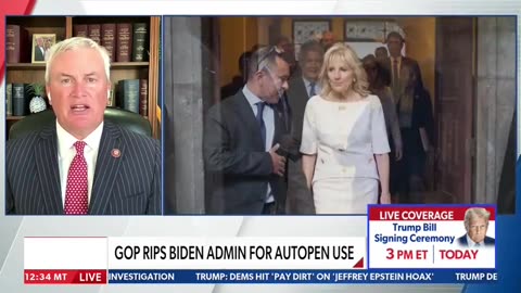 James Comer Says 'No Evidence' So Far Suggests Biden Was In Control Of Autopen