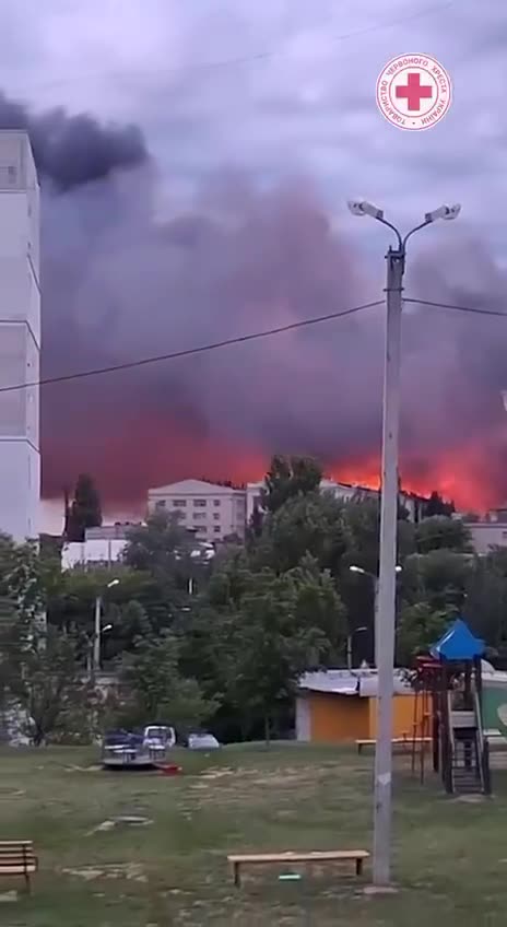 Mass launch of Geraniums at Ukrainian targets