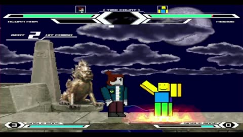 MUGEN - Acorn Hair VS. Newbie