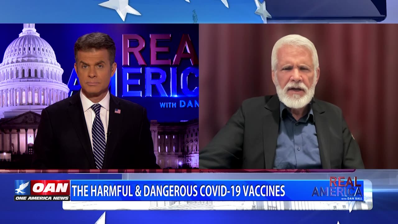 REAL AMERICA -- Dan Ball W/ Dr. Robert Malone, RFK Jr. Cuts COVID Vax From Recommendations, 5/27/25