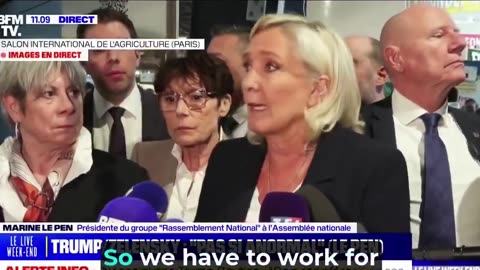Marine Le Pen: Ukraine War Is a Human Tragedy—Europe Must Choose Peace Over Endless Conflict