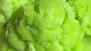SATISFYING ICE CREAM SLIME SCOOPS ASMR 🍋_🟩