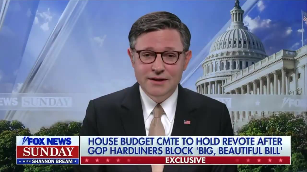 Speaker Johnson Still Believes Budget Bill Is 'On Track' Despite Pushback From Fiscal Conservatives