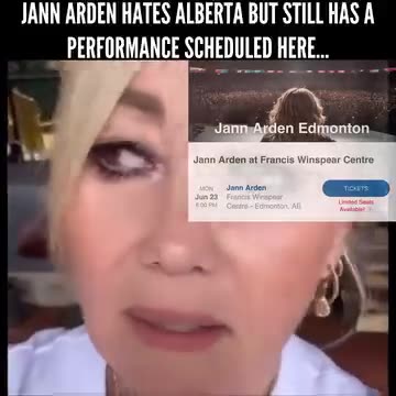 😂New Brunswick here! Jann Arden wtf do you think you are! 😂 Wack jobs!