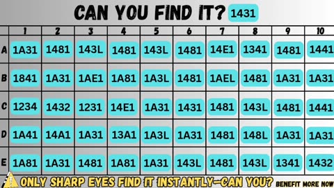 Can you find it? 🔎