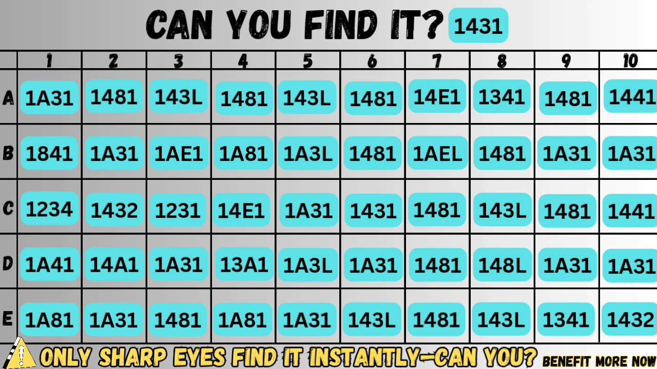 Can you find it? 🔎