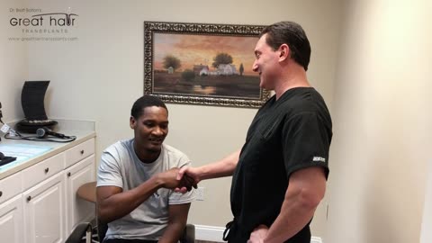 Burn Scar Hair Transplant Transformation: Ron’s Results with Dr. Brett Bolton