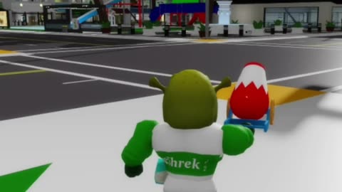 I bought a gun at the Brookhaven carnival) and loaded it into myself))) #roblox #gaming #comedy